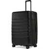 Antler Icon Stripe Large Suitcase In Black