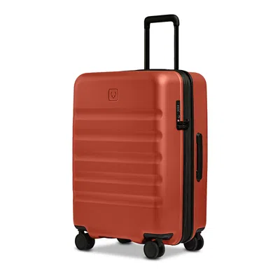 Antler Icon Stripe Medium Suitcase In Red