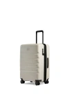 Antler Icon Stripe Medium Suitcase In Taupe