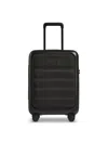 Antler Icon Stripe Pocket Cabin Suitcase In Black