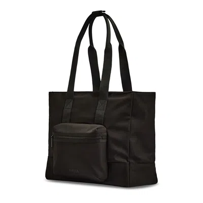 Antler Icon Tote Bag In Black