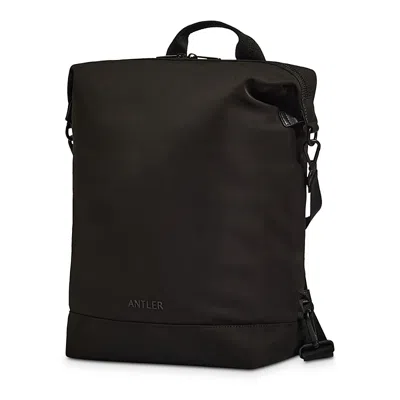 Antler Icon Tote Bag In Black