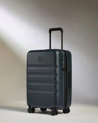 Antler Large Carry-on Luggage In Navy (indigo) Blue - Icon Stripe In Red
