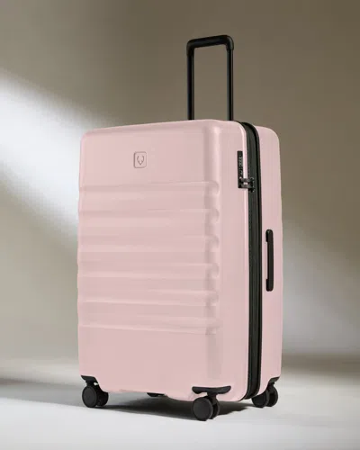 Antler Large Luggage In Moorland Pink - Icon Stripe