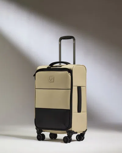 Antler Lightest Expandable Carry-on Luggage In Sand - Soft Stripe 2.0 In Neutral