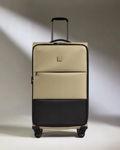 Antler Lightest Large Luggage In Sand - Soft Stripe 2.0 In Neutral