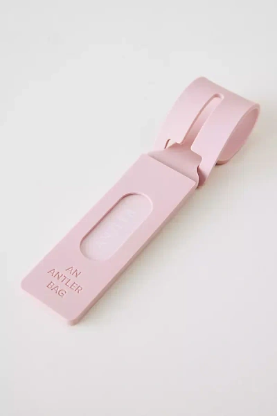 Antler Luggage Tag In Pink