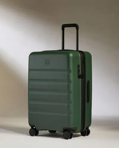 ANTLER ANTLER MEDIUM LUGGAGE IN ANTLER GREEN - ICON STRIPE