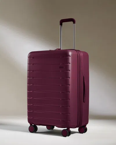 Antler Medium Luggage In Berry Red - Stamford 2.0 In Purple