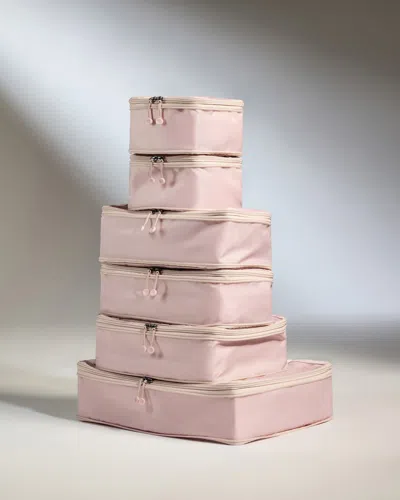 Antler Packing Cubes In Moorland Pink - Set Of 6 In Blue