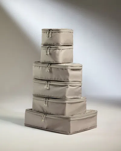 Antler Packing Cubes In Taupe - Set Of 6 In Neutral