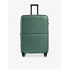 Antler Single Stripe Large 4-wheel Expandable Suitcase 81cm Seagrass Green In Green
