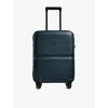 Antler Indigo Blue Single Stripe Cabin Hard-shell Polycarbonate Suitcase 55cm In Indigo Blue