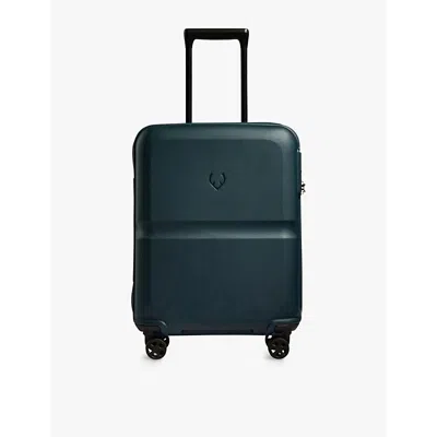 Antler Indigo Blue Single Stripe Cabin Hard-shell Polycarbonate Suitcase 55cm