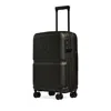 Antler Single Stripe Expandable Carry On Suitcase In Black
