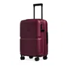 Antler Single Stripe Expandable Carry On Suitcase In Heather Purple