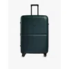 Antler Indigo Blue Single Stripe Hard-shell Polycarbonate Suitcase 81cm In Indigo Blue