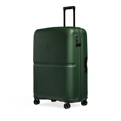 Antler Single Stripe Large 4-wheel Expandable Suitcase 81cm Seagrass Green