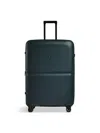 Antler Single Stripe Large Suitcase In Indigo Blue