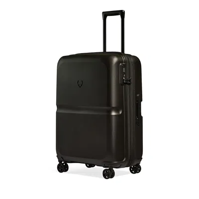 Antler Single Stripe Medium Suitcase In Black