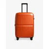 Antler Ember Orange Single Stripe Medium Suitcase 68cm In Orange