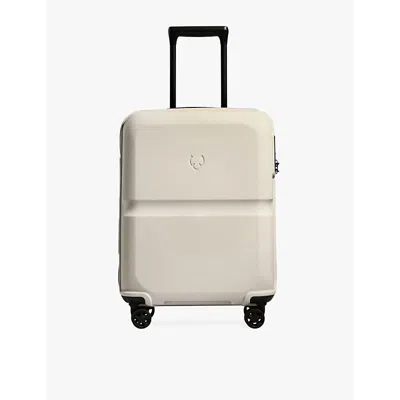 Antler Taupe Single Stripe Shell Four-wheeled Cabin Suitcase 55cm