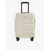 Antler Taupe Icon Stripe Shell Four-wheeled Cabin Suitcase 55cm In Taupe