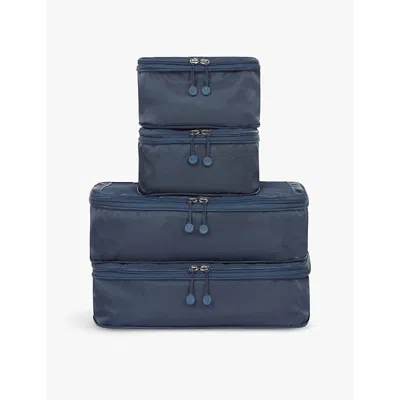 Antler Navy Chelsea Shell Packing Cubes Set Of Four