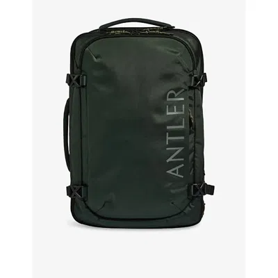 Antler Womens Dark Forest Green A Discovery Woven Backpack 45l In Black