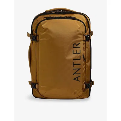Antler Womens Mustard A Discovery Woven Backpack 45l In Gold