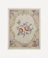 Antoinette Poisson 54a Rubans And Oiseaux Domino Paper Print