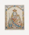 Antoinette Poisson 64a La Madone A Lenfant Domino Paper Print