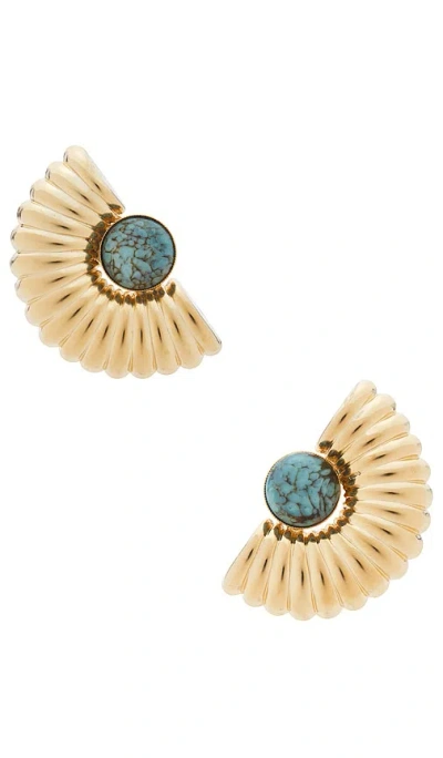 Anton Heunis Big Arch Earrings In Pattern