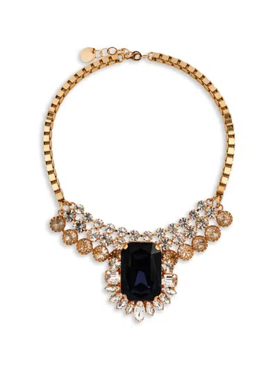 Anton Heunis Crystal-embellished Necklace In Gold
