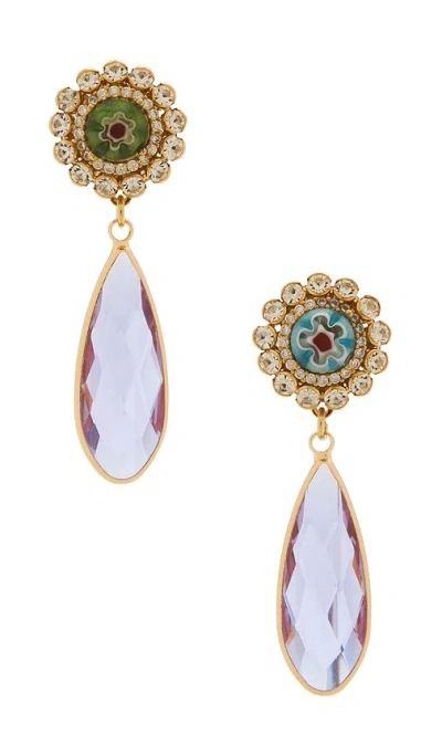Anton Heunis Drop Earrings In Pink