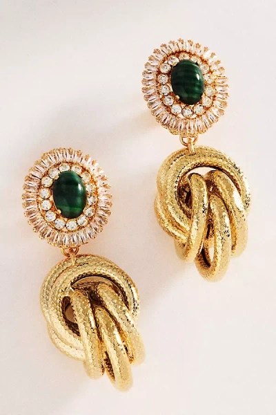 Anton Heunis Imani Earrings In Gold