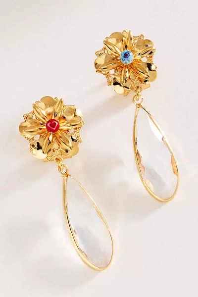 Anton Heunis Ray Earrings In Gold