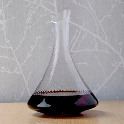 Anton Studio Designs Empire 99.75oz. Glass Carafe In Clear