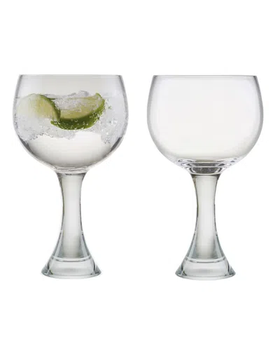 Anton Studio Designs Manhattan Gin Glasses, Set Of 2 In Clear