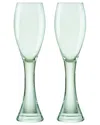 Anton Studio Designs Set Of 2 Manhattan Champagne Flutes