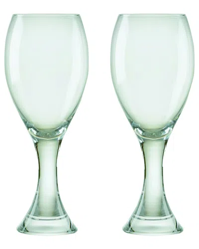 Anton Studio Designs Set Of 2 Manhattan Red Wine Glasses