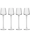 Anton Studio Designs Set Of 4 Empire Clear Cordial Glasses