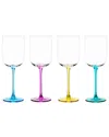 Anton Studio Designs Set Of 4 Gala Wine Glasses