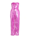 Antonella Rizza Woman Jumpsuit Fuchsia Size S Polyester In Pink