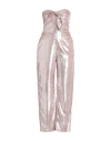 Antonella Rizza Woman Jumpsuit Light Brown Size Xs Polyester In Beige