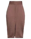 Antonella Rizza Midi Skirts In Brown