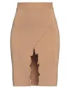 Antonella Rizza Mini Skirts In Beige