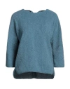 Antonella Valsecchi Woman T-shirt Slate Blue Size L Polyester
