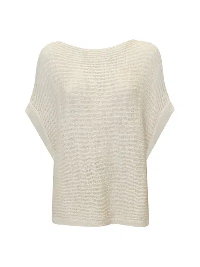 Antonelli 41246l 40394 B2 Cream Linen Siepi Sweater