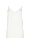 Antonelli Spaghetti Strap Camisole In White